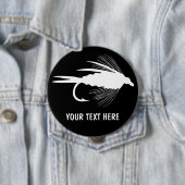 Zu personifizieren Fliegen-Fischenköder Button (Beispiel)