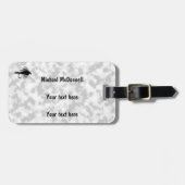 Zu personifizieren Fliegen-Fischenköder Gepäckanhänger (Vorderseite horizontal)