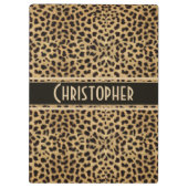 Zu personifizieren Leopard-Stelle Klemmbrett (Rückseite)