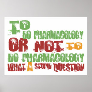 Zu Pharmakologie tun Poster