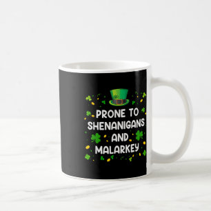 Zu Possen Und Unfug Lustig St. Patrick Kaffeetasse