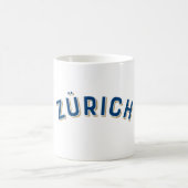 Zü rich, Schweiz Vintag Arch Kaffeetasse (Mittel)