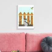 Zu sauber leinwanddruck (Insitu (Wohnzimmer))