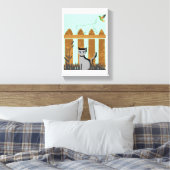 Zu sauber leinwanddruck (Insitu (Schlafzimmer))