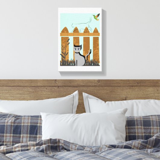 Zu sauber leinwanddruck (Insitu (Schlafzimmer))