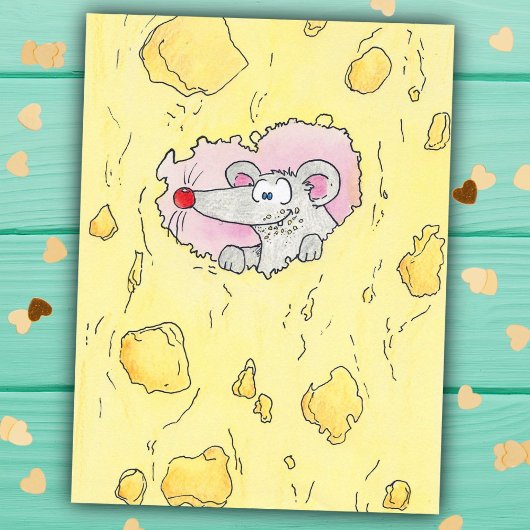 ZU SCHÄTZE? Postkarte von Nicole Janes