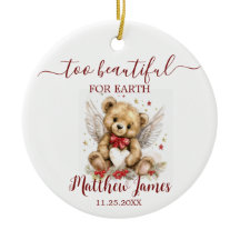 Zu schön für die Erde Baby Memory Bear Angel