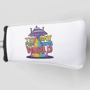 Zu schwul für diese Welt: Funny LGBT macht UFO Golf Headcover