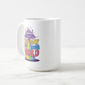 Zu schwul für diese Welt Kaffeetasse (Vorderseite Links)