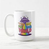 Zu schwul für diese Welt Kaffeetasse (Links)