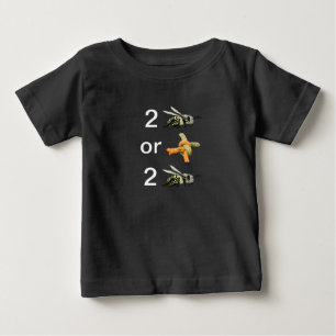 Zu sein oder nicht baby t-shirt