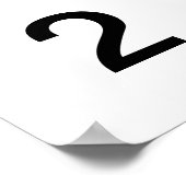 Zu sein oder nicht poster (Ecke)