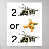 Zu sein oder nicht poster (Vorne)