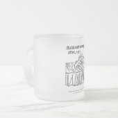 Zu seinem/geheimnistuerischen etwas mattglastasse (Vorderseite Links)