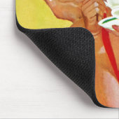 Zu spät bilden mousepad (Ecke)