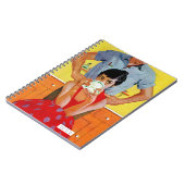 Zu spät bilden notizblock (Linke Seite)