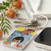 Zu spät bilden schlüsselanhänger (Vorderseite rechts)