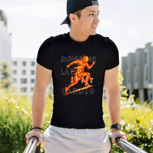Zu spät läuft mein Cardio Funny Fitness Geschenk T-Shirt