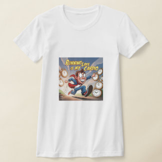 Zu spät läuft mein Cardio T-Shirt