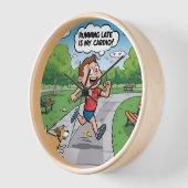 Zu spät läuft mein Cardio Uhr (Winkel)