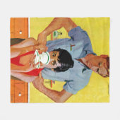 Zu spät, um sich aufzumachen fleecedecke (Vorderseite (Horizontal))