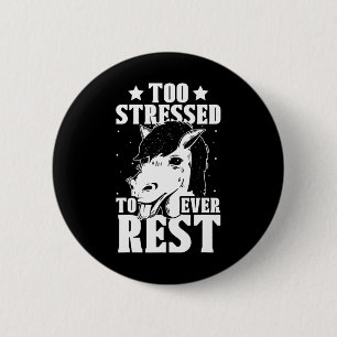 zu stark bis zu jeder Erholung Stress Awareness Mo Button