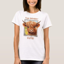 Zu Stinkins Niedliche Hochlandkuh