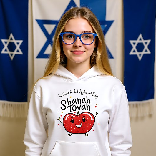 Zu süß für nur.. Shanah Tovah mit benutzerdefinier Hoodie