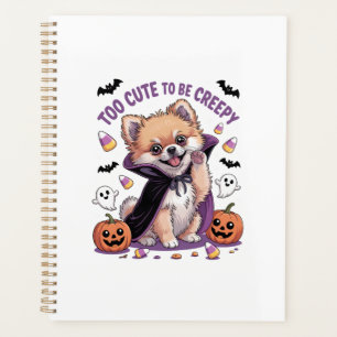 Zu süß, um ein gruseliger Halloween-T-Shirt PNG zu Planer