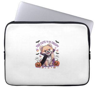 Zu süß, um ein gruseliges Halloween-T-Shirt PNG zu Laptopschutzhülle