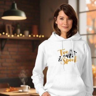 Zu süß, um Geister zu erschrecken, lustiger Hallow Hoodie