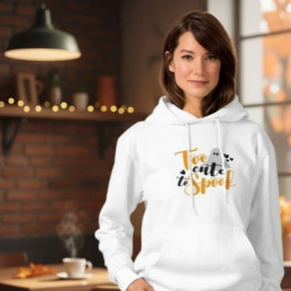 Zu süß, um Geister zu erschrecken, lustiger Hallow Hoodie