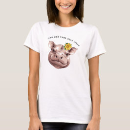 Zu süß zum aushalten! Adorable Pygmie Hippo T-Shirt