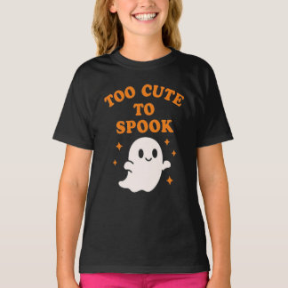 Zu süß zum Erschrecken - Lustiges Halloween-Geiste T-Shirt