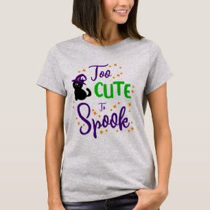 Zu süß zum Erschrecken Shirt Süßes Halloween-Shirt