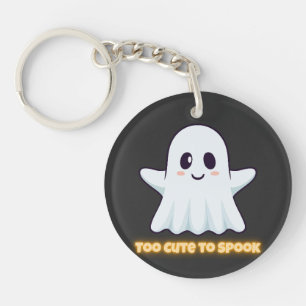 Zu süß zum Gruseln – Adorable Kawaii-Geist-Hallowe Schlüsselanhänger