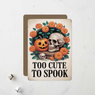 "Zu süß zum Gruseln" Halloween Feiertagskarte