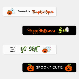 Zu süß zum Gruseln – Süßer Geist Halloween Etiketten