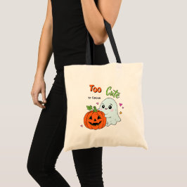 Zu süß zum Gruseln – Süßer Geist Halloween Tragetasche