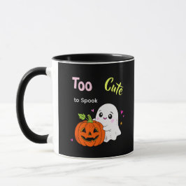 Zu süß zum Gruseln – Süßer Halloween-Geist Dunkel Tasse