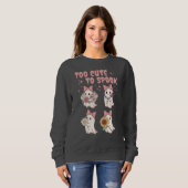 Zu süß zum Gruseln Sweatshirt (Vorne ganz)