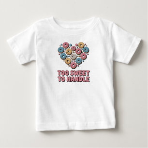 Zu süß zum Handhaben Donut Baby T-shirt