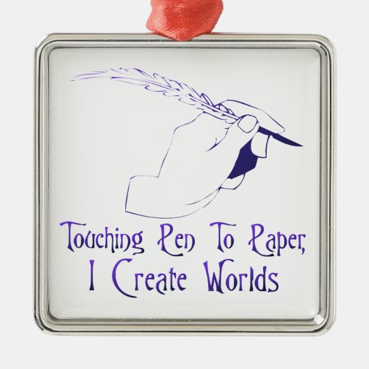 Zu tapezieren Stift Ornament Aus Metall (Vorne)