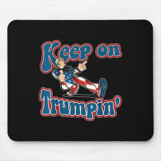 zu Trump für Präsident 2024 Mousepad (Vorne)