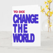 zu tun: ändern Sie die Welt Karte (Gelbe Blume)