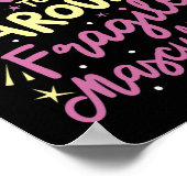 Zu ungeschickt, um brüchige Männlichkeit zu umgehe Poster (Ecke)