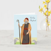 zu unserem Hirten Karte (Gelbe Blume)