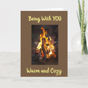 ZU UNSEREM JAHRESTAG "GET COZY" FEIERTAGSKARTE