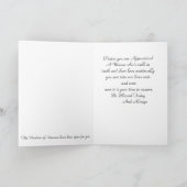 zu unserem Pfarrer Dankeskarte (Innenseite)