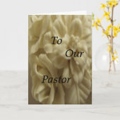 zu unserem Pfarrer Karte (Gelbe Blume)